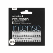 salonsystem Medium Intense Individual Lash Flare, Black