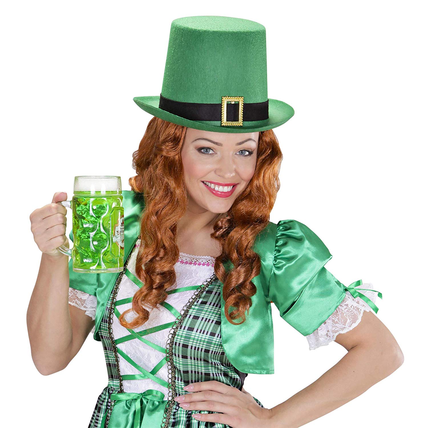 Widmann Sancto 0483O ? St Patricks Day Top Hat, Multi-coloured - Image 2