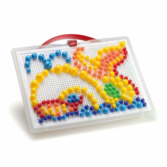 Quercetti 0950 Quercetti-0950 FC Portable Large Mix, Kids' Mosaic Kits-STEAM Toy - Image 2