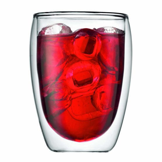 Bodum Double Wall Glass Set, 0.08 l, 0.35 l, 2 pcs, 4 Count (Pack of 1) - Image 3