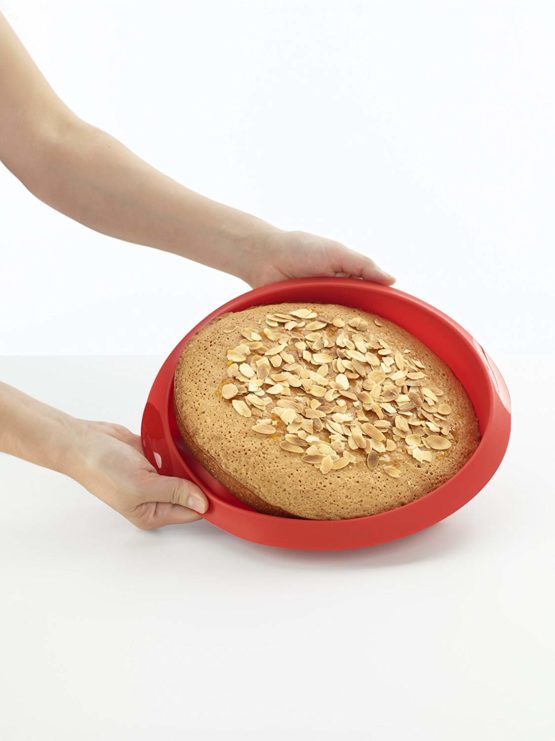 Lékué Silicone Cake Mould 20 cm Red - Image 3