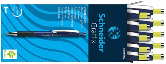 Schneider Graffix Mechanical Pencils 0.3 mm Pack of 10 Blue - Image 3