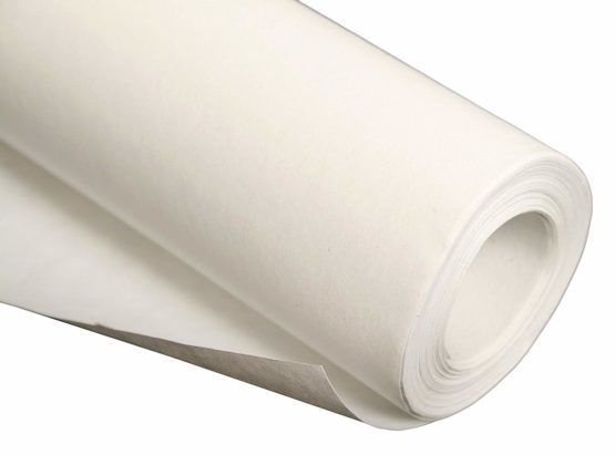 Clairefontaine Kraft Paper Roll, 60 g, 50 x 1m - White