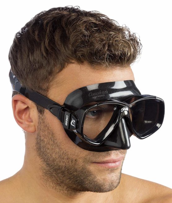 Cressi Perla Separate Glass Mask for Fishing, Apnea, Snorkeling and Diving - Image 2