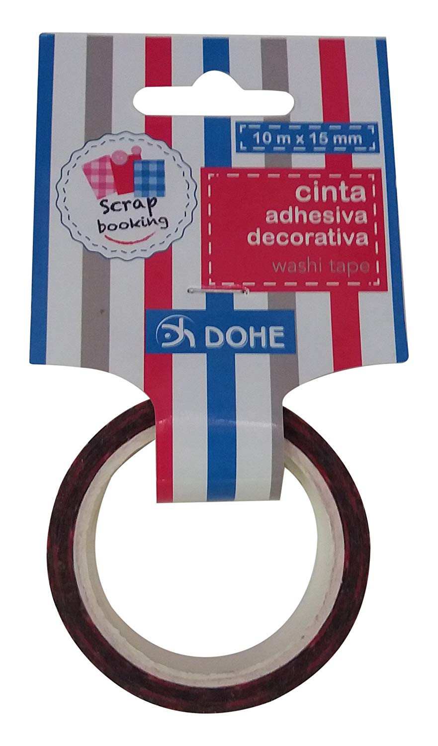 Dohe - Roll of Tape Decorative 18062, Verschiedene Farben
