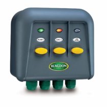 Blagdon 1040211 Powersafe Garden & Pond Safe Weatherproof Electrical Switch Box, 3 Outlet, Black