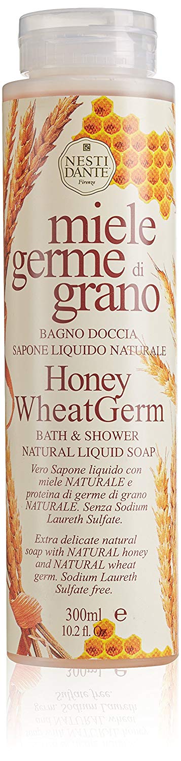 NESTI DANTE Honey Wheatgerm, Natural Bath & Shower Gel 300 ml, 300 ml (Pack of 1)