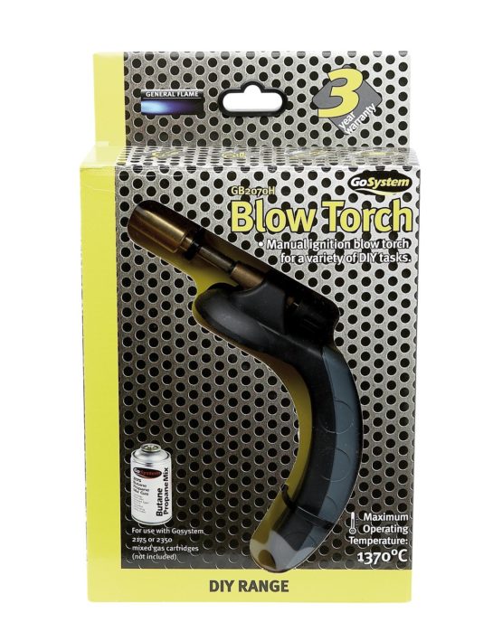 GoSystem DIY Blow Torch, Black - Image 2