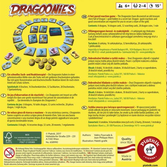 Piatnik 6589 "Dragoonies Board Game - Image 2