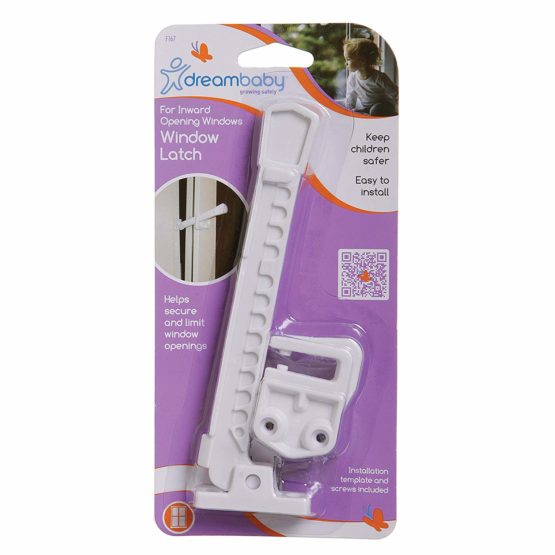 Dreambaby Window Restrictor Baby Safety Lock - For Inward Opening Windows - White - Model G167 - Image 4