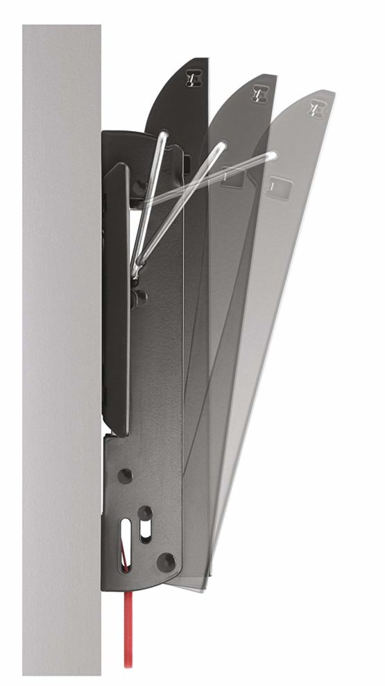 Vogel's BASE 15S tiltable TV wall bracket for 19-43 inch (48-109 cm) TVs, max. 44 lbs (20 kg), TV wall mount also compatible for LED, QLED and OLED TVs, VESA 100x100 to 200x200, black - Image 3