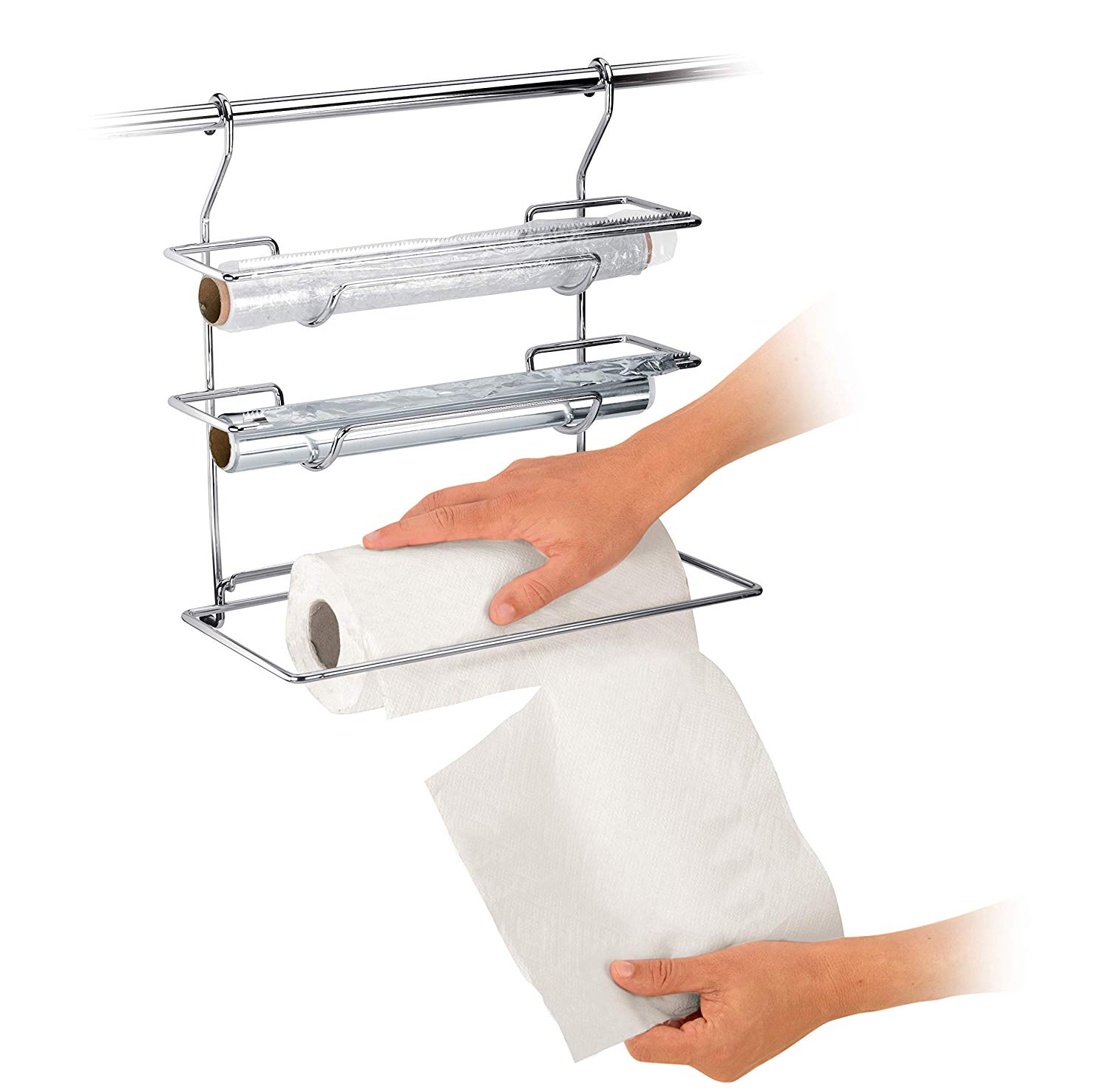 Tescoma Dispenser 3 Places cm 33 Monti, Assorted, 33 x 10.3 x 33.5 cm - Image 2