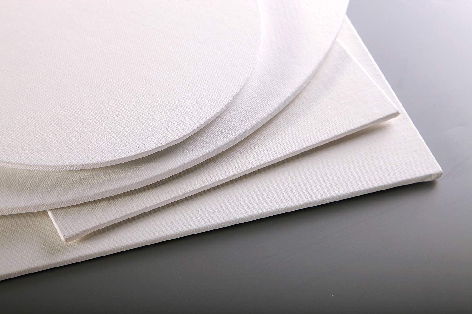 Clairefontaine - Ref 33977C - White Canvas Board (Standard) - 30 x 40cm - 3mm Thick, Made from 100% Cotton - Image 3