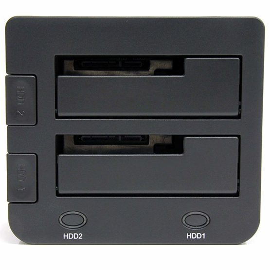 StarTech SDOCK2U33 USB 3.0 Dual Hard Drive Docking Station with UASP for 2.5/3.5in SSD / HDD – SATA 6 Gbps - Image 3