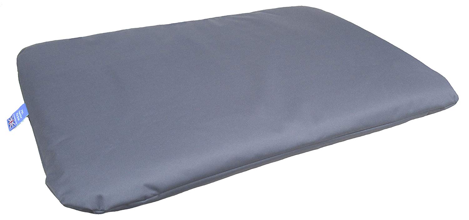 P & L Superior Pet Beds Heavy Duty Waterproof Pet Duvets, Large, 127 x 82 x 11 cm, Grey, 127 x 82 x 11 cm (L x W x H)
