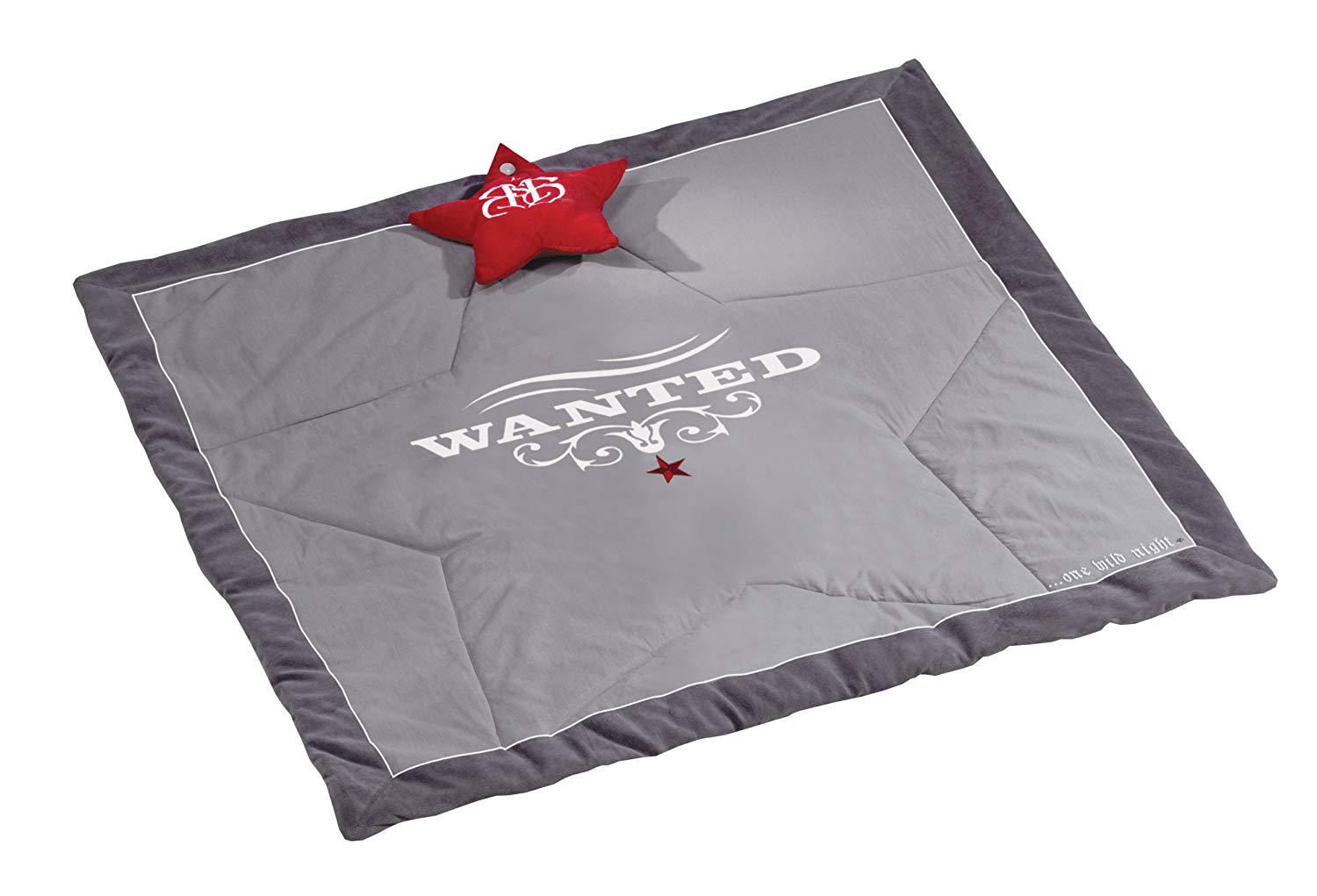 Roba 1406 RS1 Playing and Crawling Mat Rock Star Baby, Rock Star Baby 1, 100x100 cm