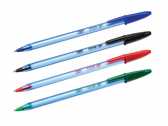 BIC Cristal Soft Ballpoint Pen 0.4 MM Pack of 50 Red - Image 4