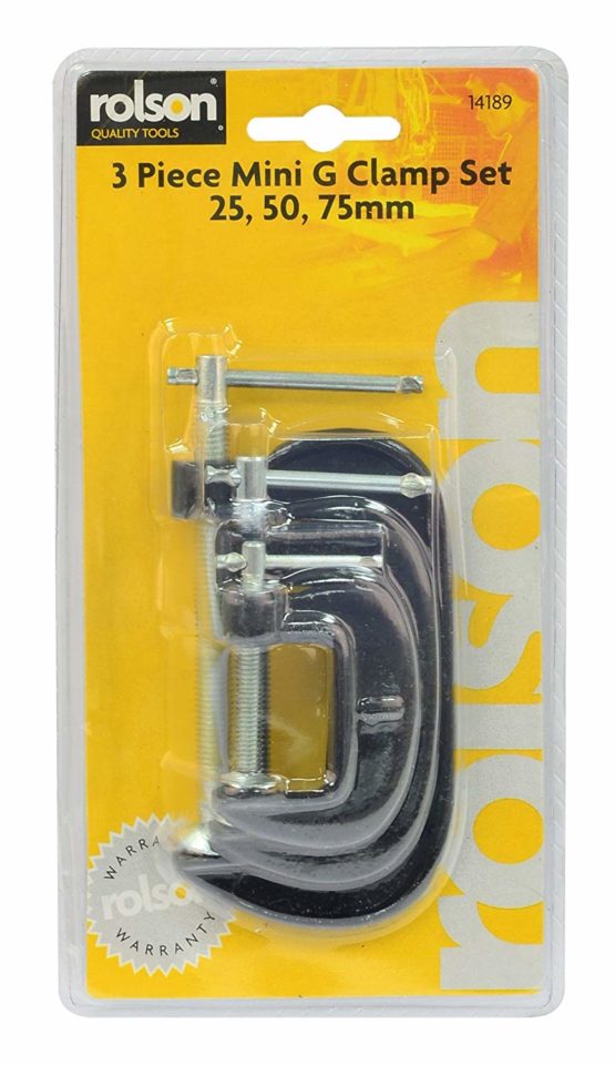 Rolson 14189 G-Clamp Set - 3 Pieces - Image 2