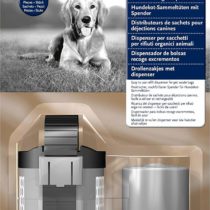 8in1 Poop Patrol Dispenser & Collection Bags (Dog Waste Bags with Practical Dispenser) 1 Pack with 1 Dispenser and 2 Rolls (2 x 15 Bags)