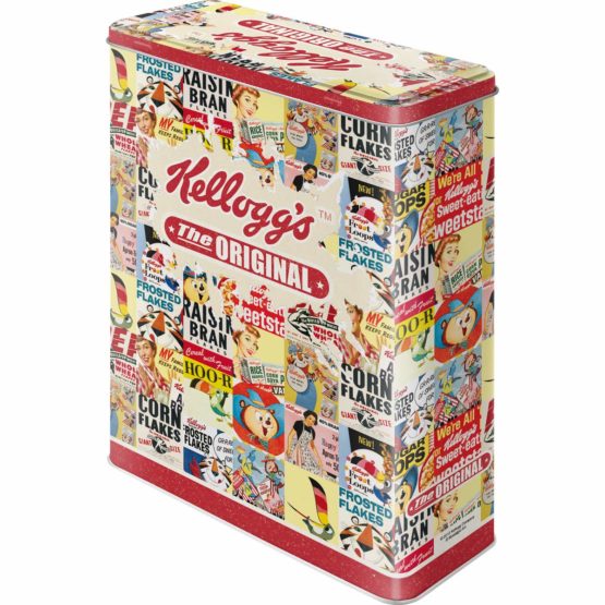 Nostalgic-Art 30308 - Kellogg's The Original Collage, Storage Tin Box XL - Image 2