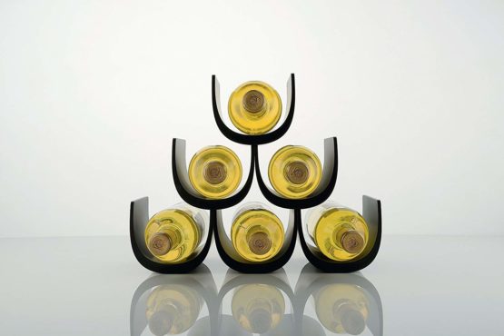 Alessi GIA13 B NOE MODULAR BOTTLE-HOLDER, BLACK - Image 3
