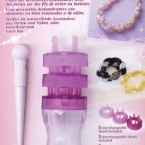 clover French Knitter-Bead Jewellery Maker-3pk, 1