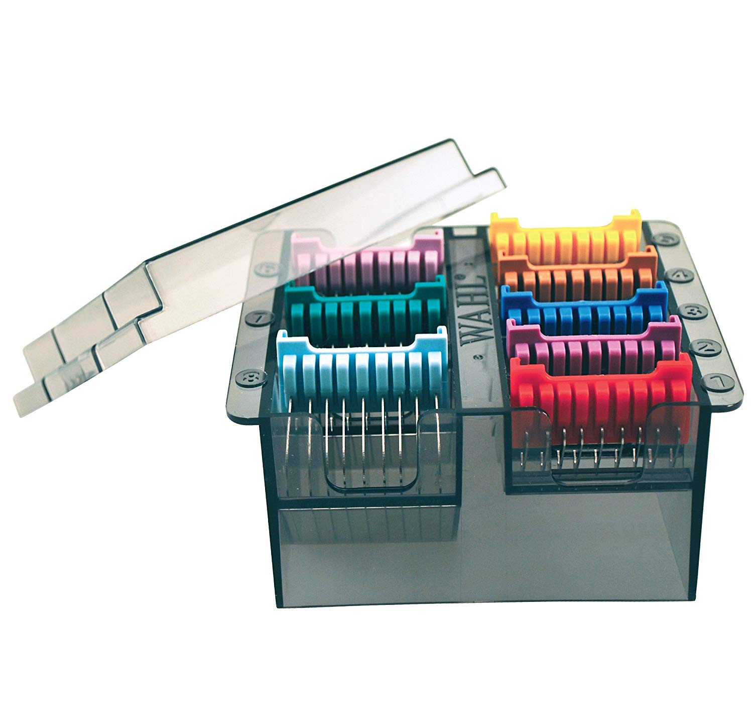 Wahl Stainless Steel Comb Set, Coloured Attachment Combs, For Wahl Arco, Belisima, Bravura and Chromstyle - Image 3