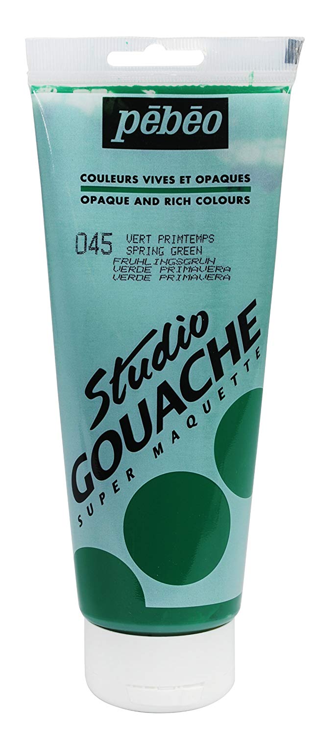 PEBEO 270-045 220 ml Studio Gouache, Spring Green