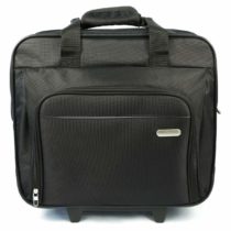 Targus Executive Premium Roller Bag Designed for Business Professional Travel and Commuter Briefcase fit up to 15.6-Inch, Black (TBR003EU)