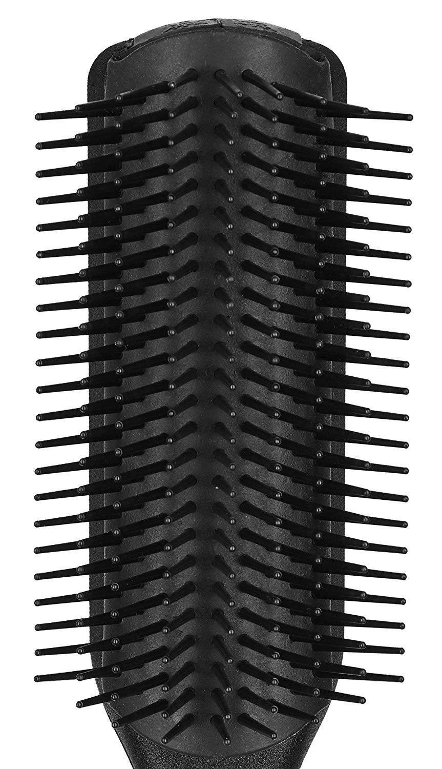 Denman Hair Brush, 9 Rows Of Bristles, Black - Image 2