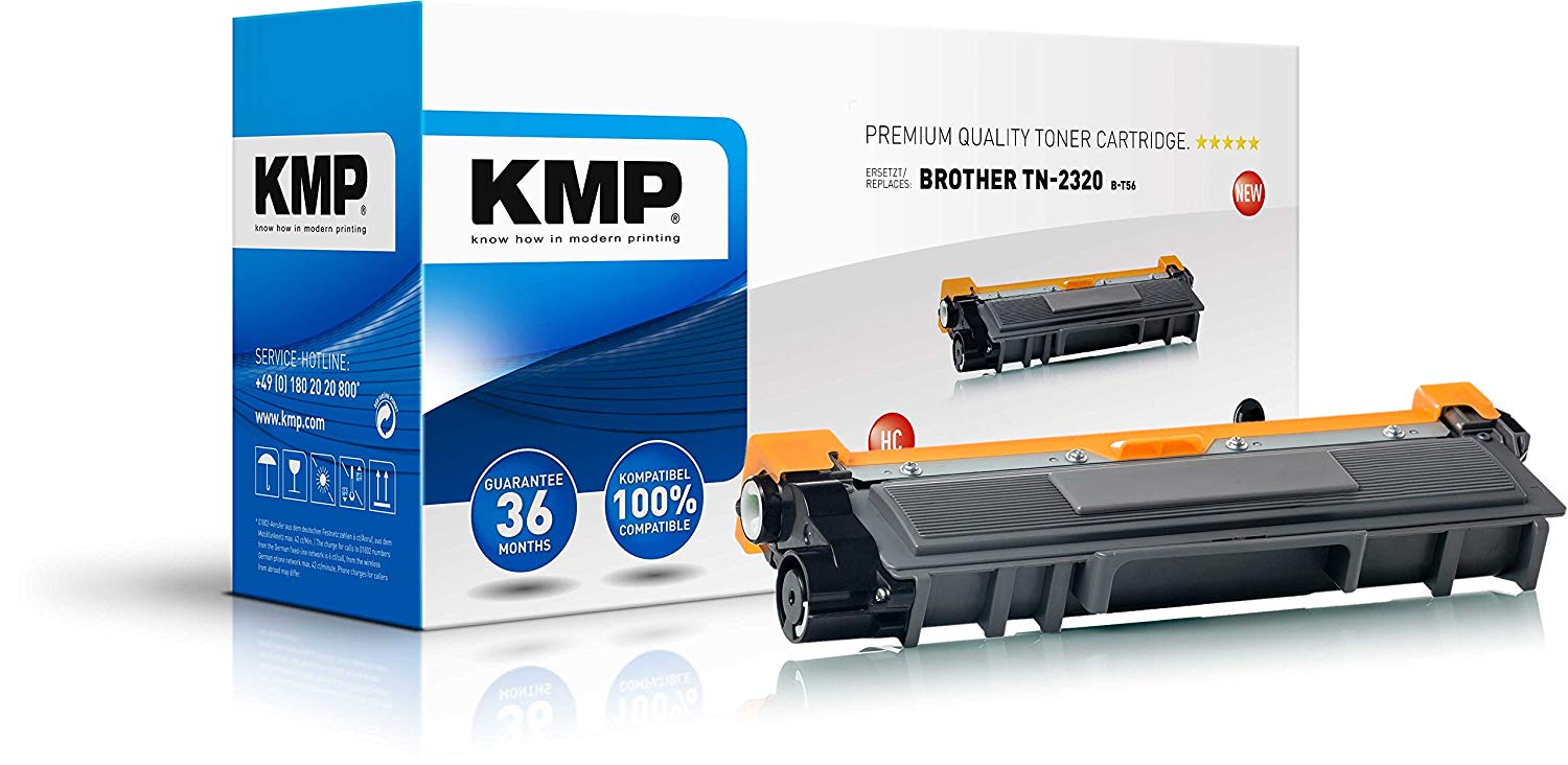 KMP B-T56 Toner schwarz kompatibel mit Brother TN-2320, Black
