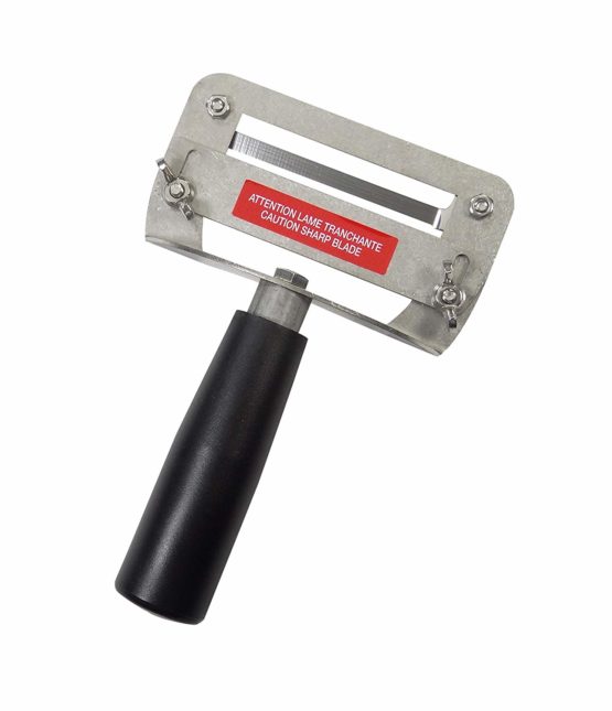 Louis Tellier ID4006 Vegetable Peeler for Foods with a Solid Skin (Pumpkin, Melon, etc.)