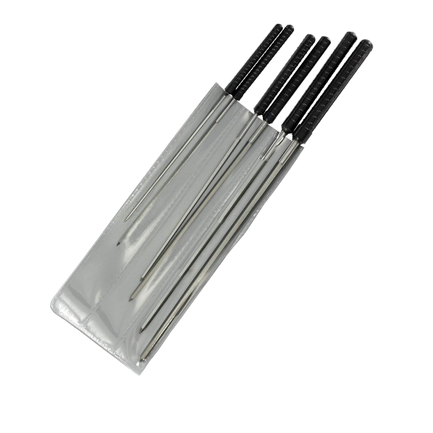 Modelcraft 1.2-3.0 mm Cutting Broach Set, Silver, PBR2196