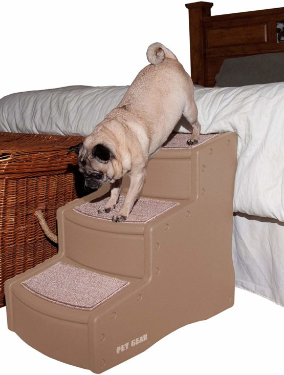 Pet Gear 3 Step Stairs - Tan