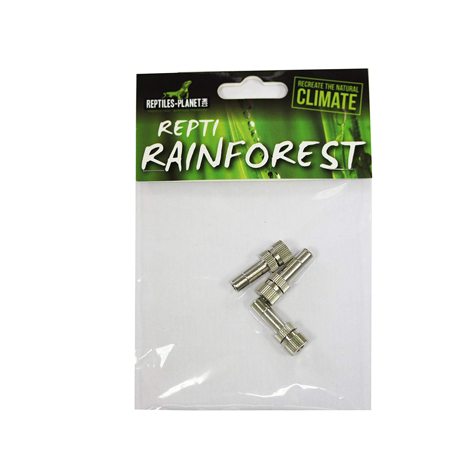 Reptiles Planet 3 Brass Tips Nozzles for Rainforest, steel