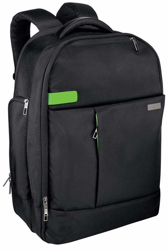 Leitz 60880095 Smart Traveller 17.3-Inch Backpack - Black