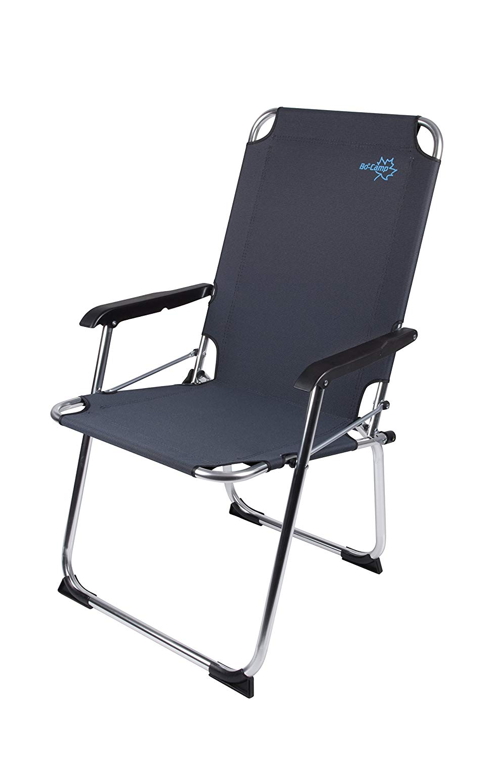 🪑 Chaise Pliante Enfant Bo-Camp - Copa Rio - Sécurité Safety-Lock - Aluminium Léger - Charge Max 80 Kg - Coloris Rood