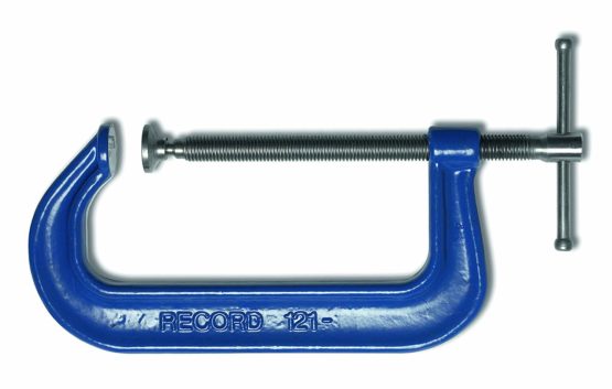 Record 121 H/Duty Forged G Clamp 6In