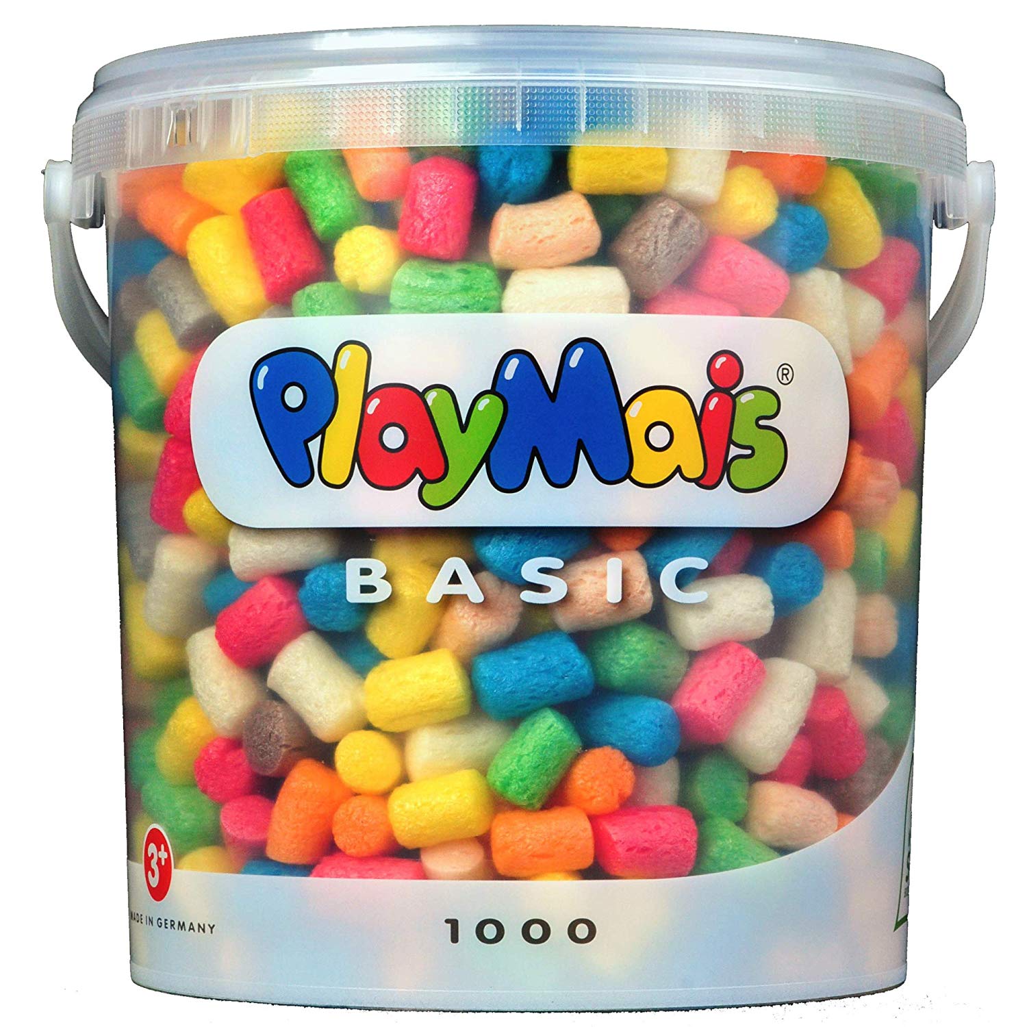 Playmais Basic 1000 Craft kit for Kids from 3 Years, Multicolor