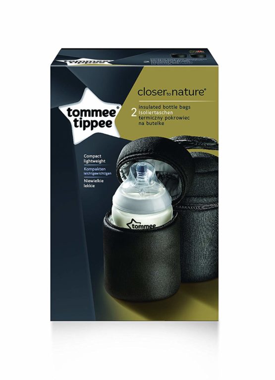 Tommee Tippee Closer to Nature Insulated Bottle Bag, Pack of 2 - Image 2