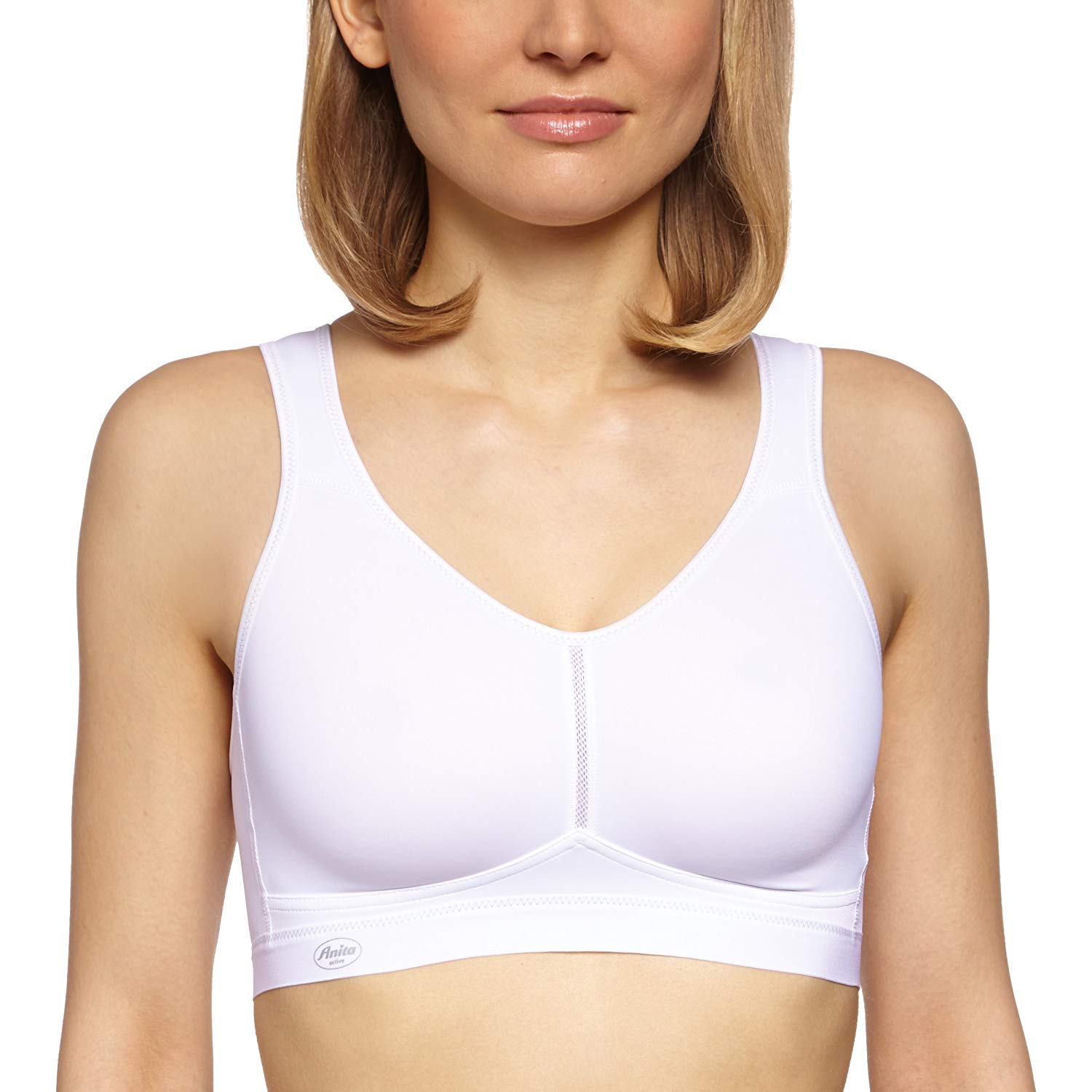 Anita 5521 Women’s Sports Bra, White, 34A