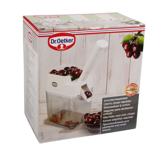 Dr. Oetker 3243 Cherry Stoner, Plastic, white, 14.5 x 10.5 x 33.5 cm - Image 3