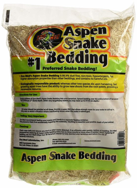 zoomed Zoo Med SB-24 Aspen Snake Bedding, 26.4 Litre - Image 2