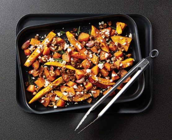 MasterClass Hard Anodised Aluminium Baking Tray, 42 x 31 cm Deep Tin with Teflon Non Stick Coating - Image 3
