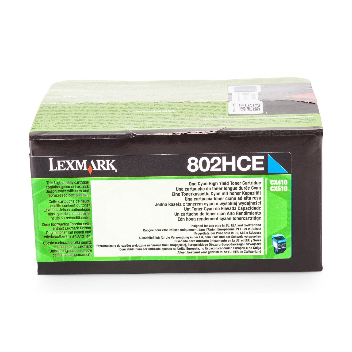 Lexmark 0734646497176 Original Laser Toner, Cyan - Image 2