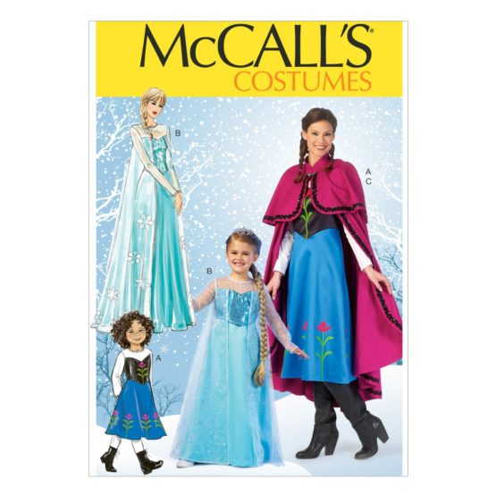 McCall's Patterns MC7000KIDS 3-4 - 5-6 - 7-8 Misses/Childrens/Girls Costumes