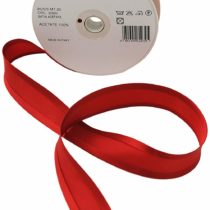 Inastri Acetate Satin Bias Binding 25/5/5mm Colour Red 2020