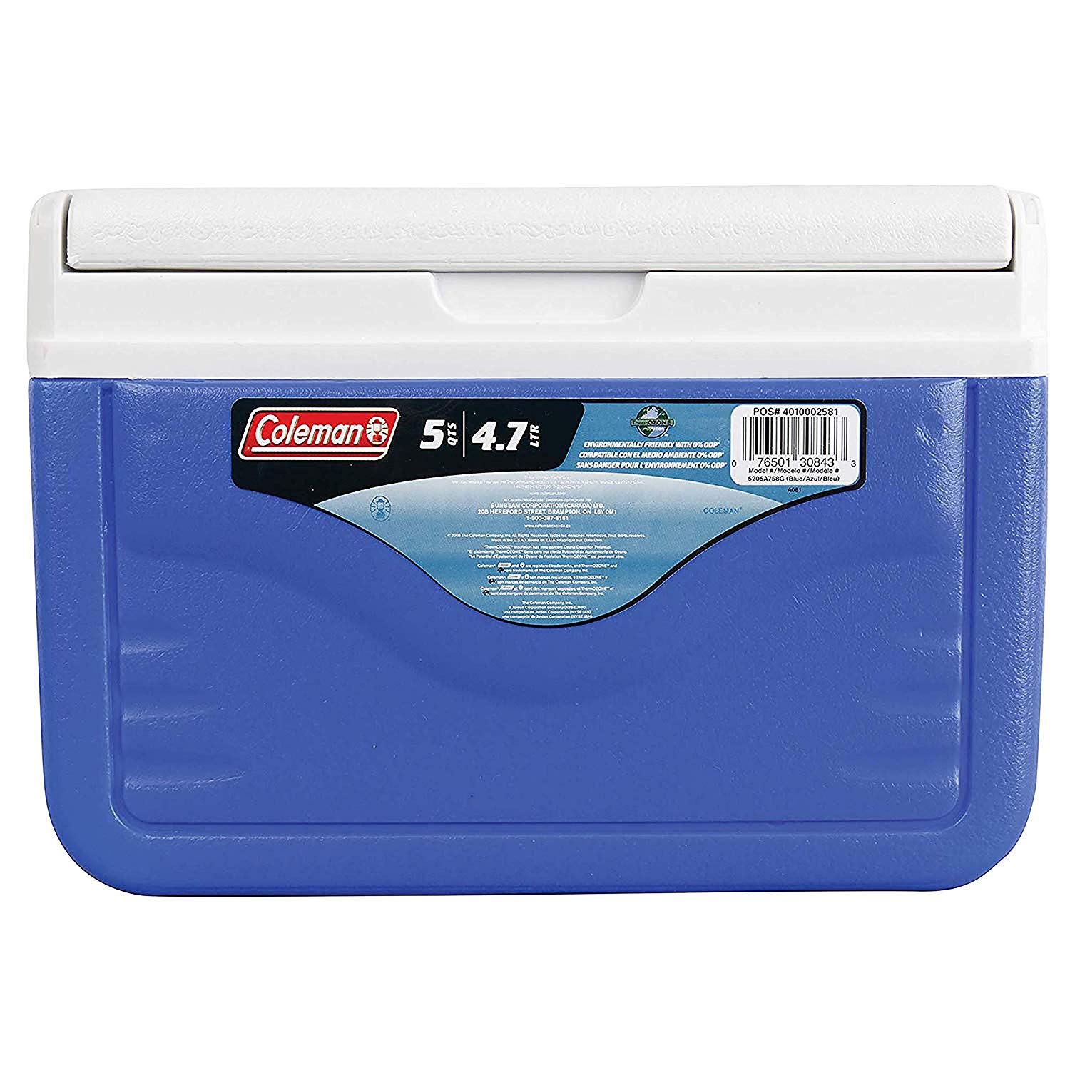 Coleman Performance 6 Personal Cooler, NEW MODEL with hinge lid design, 4 L - Image 3