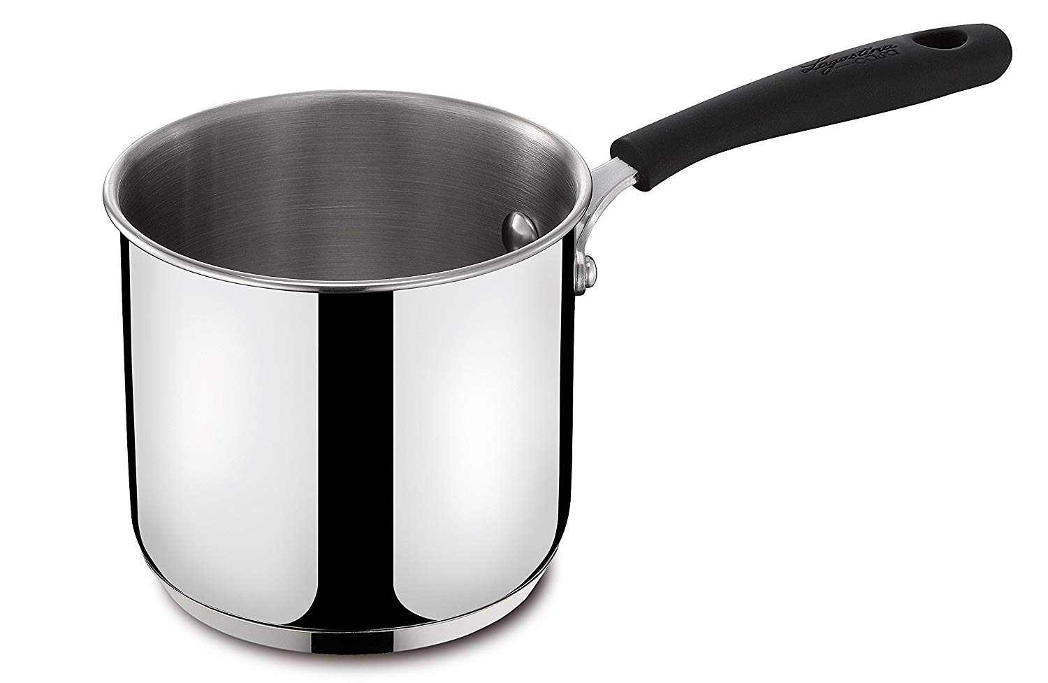 Lagostina Gioiosa Stainless Steel Milk Pan, Diameter 12 cm, 1.2 Litres, 1.0 - 1.99 litres