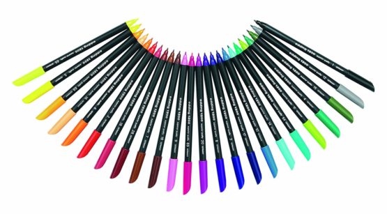 edding 1200 Colour Pen Fine - Blue - 10 Pens - Round Tip 1 mm - Felt-Tip Pen For Drawing And Writing - For School Or Mandala - Image 2